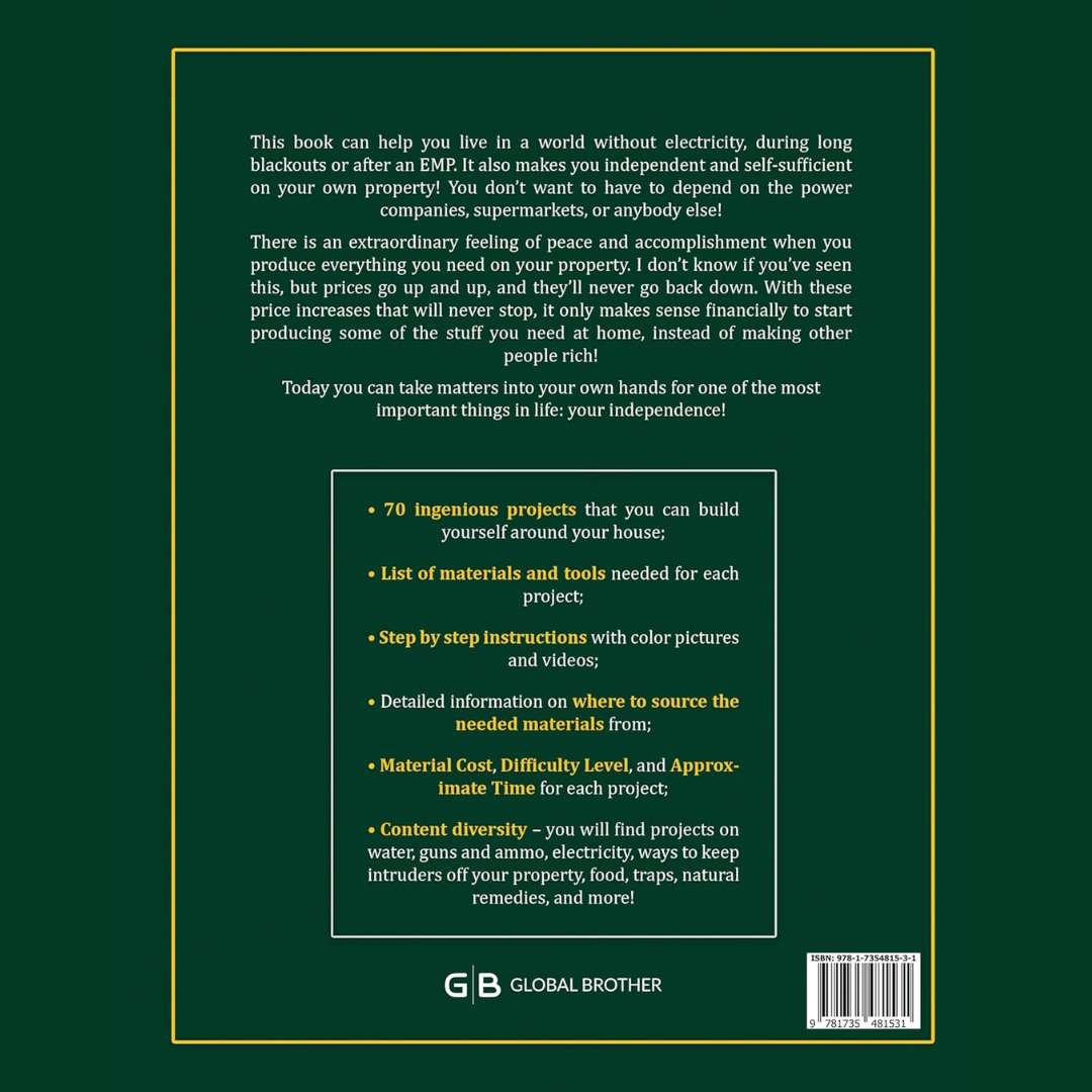 No Grid Survival Projects Soft Cover