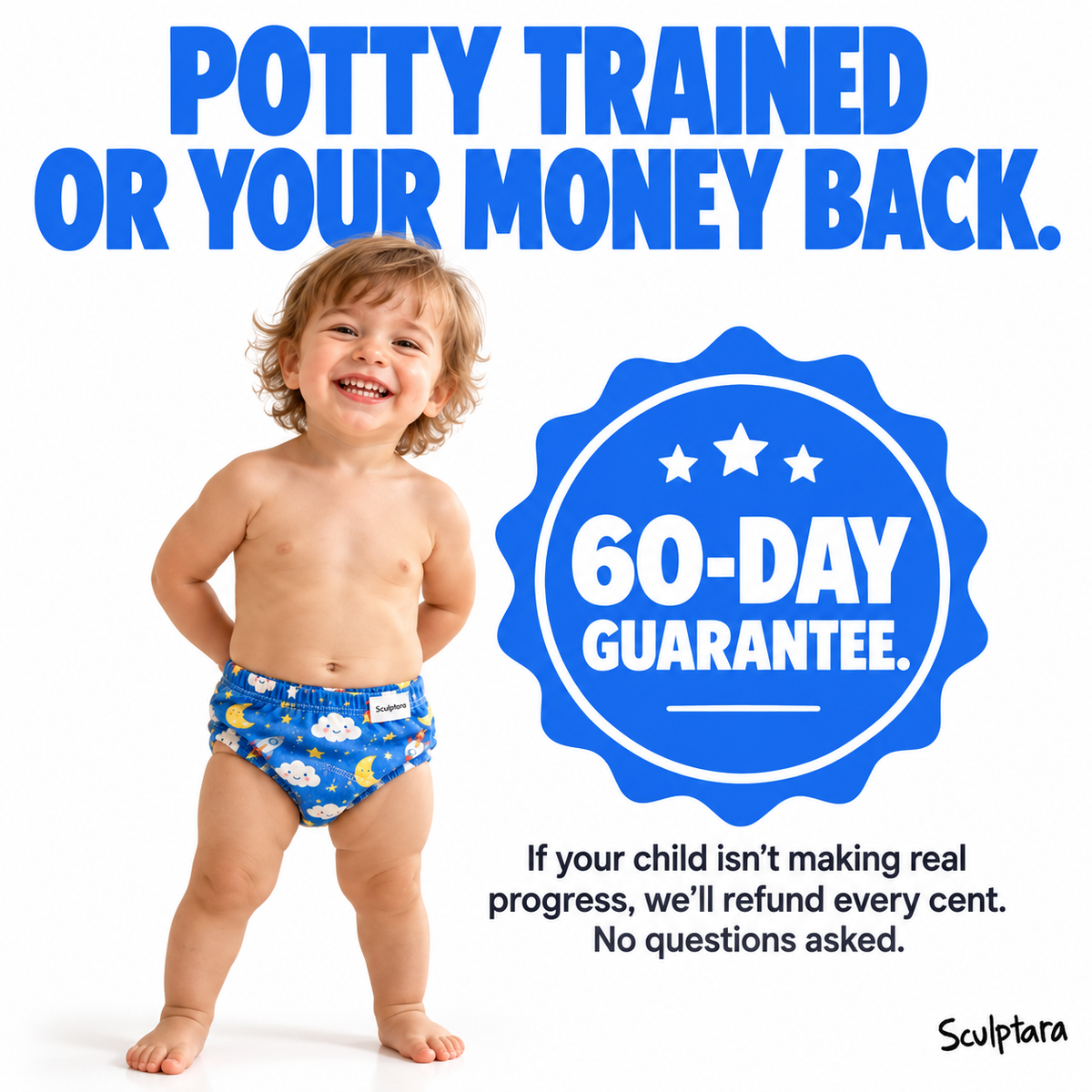 Sculptara™ Potty Training Underwear