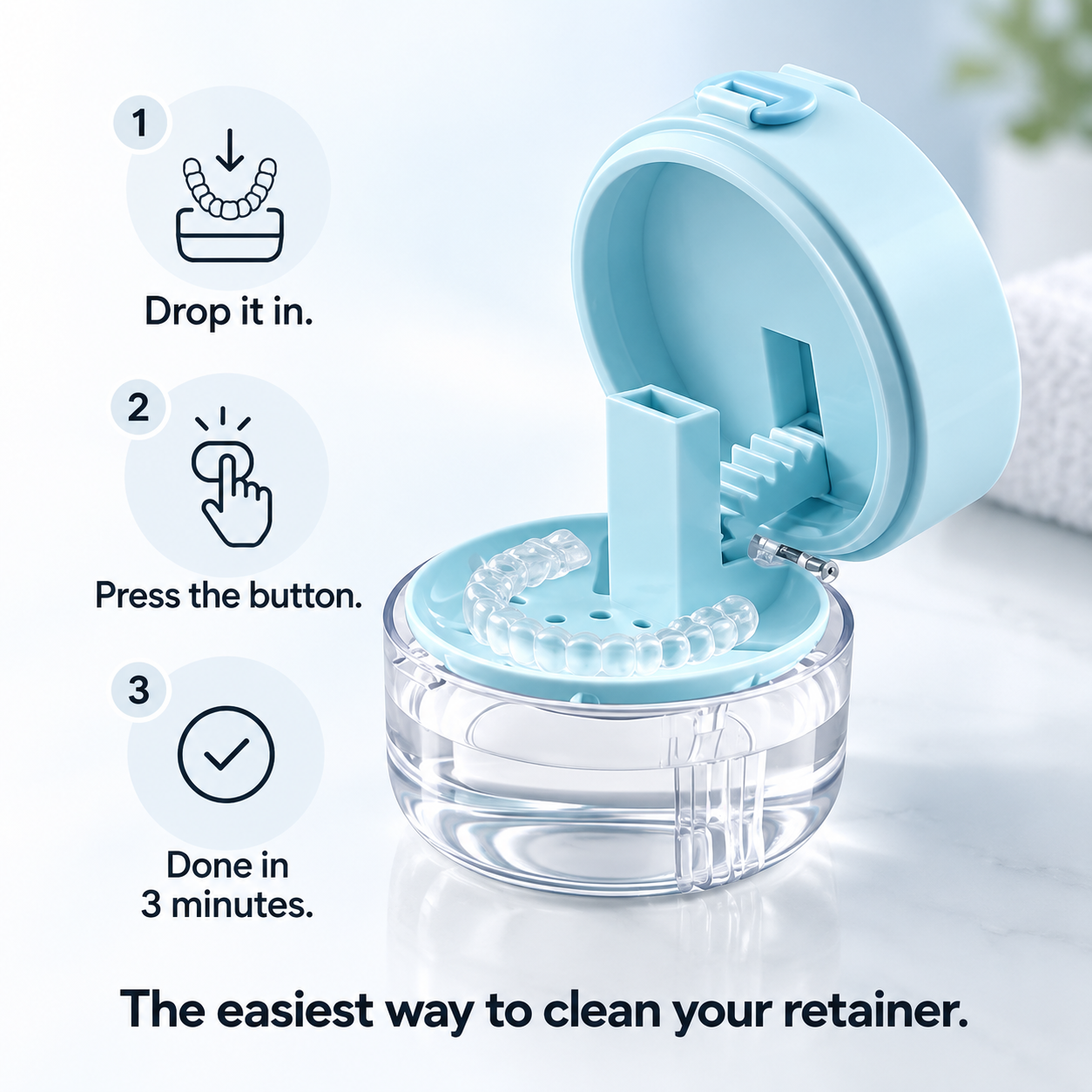Smart Retainer Cleaning Case