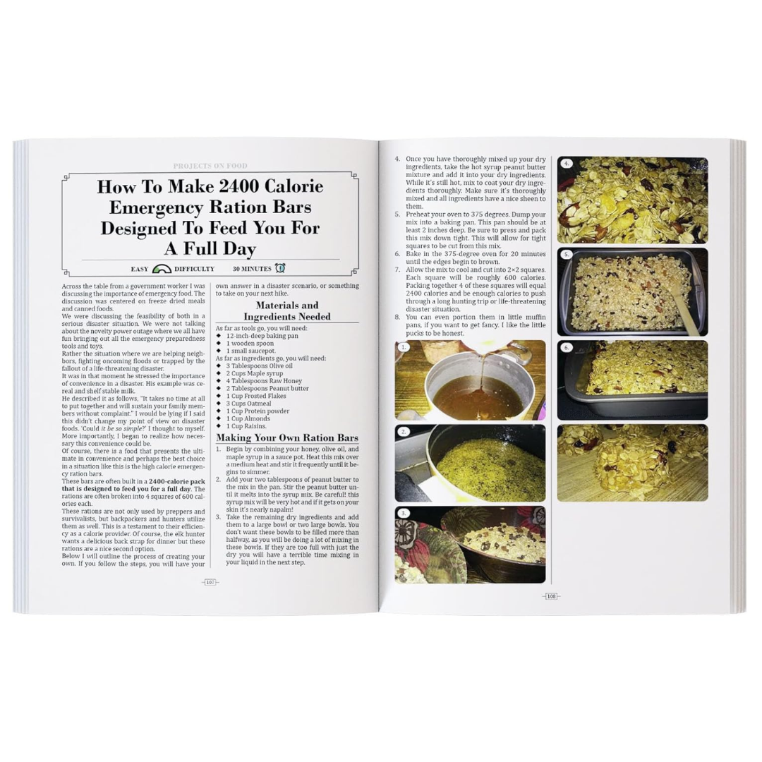 No Grid Survival Projects Soft Cover