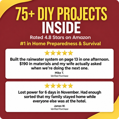 Off Grid Survival 75+ DIY Projects Guide