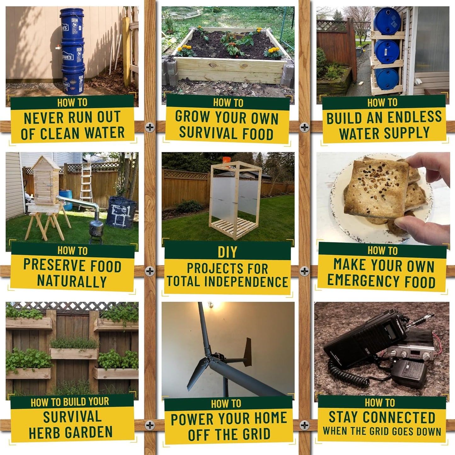 Off Grid 75+ DIY Survival Projects