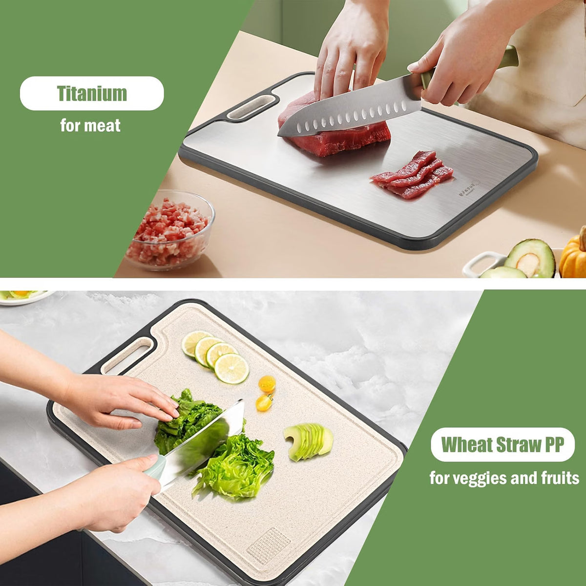 Titanium Kitchen Cutting Board