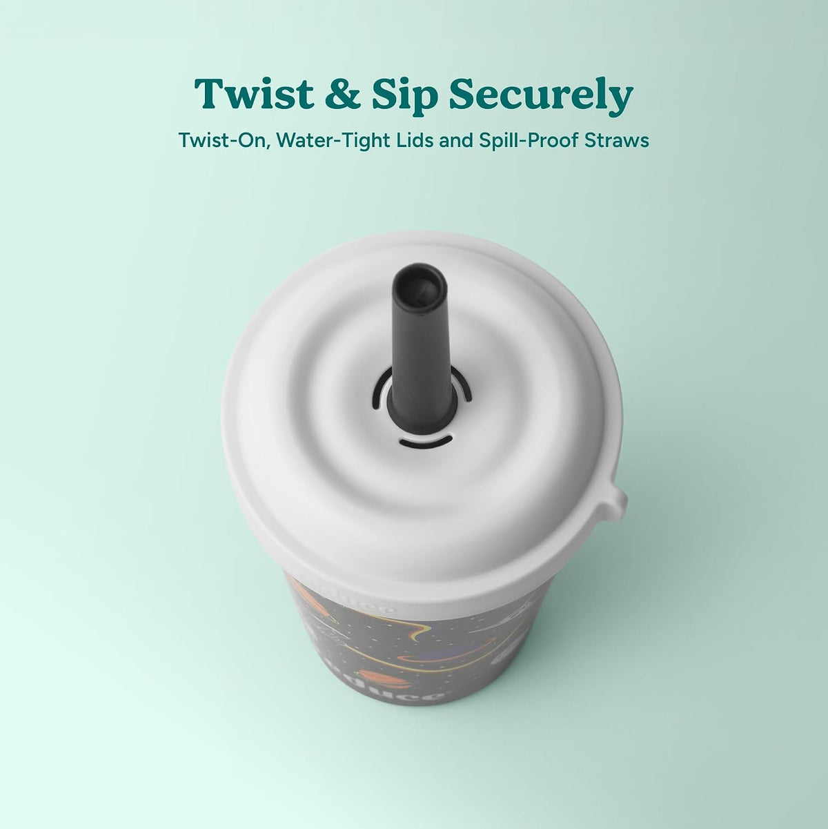 Kids Spill-Proof Tumbler Cups