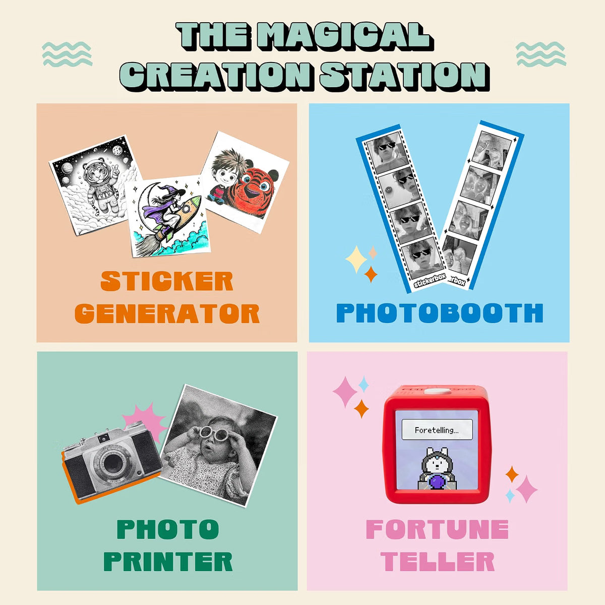 AI Voice-Powered Mini Sticker Maker