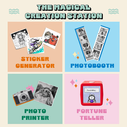 AI Voice-Powered Mini Sticker Maker