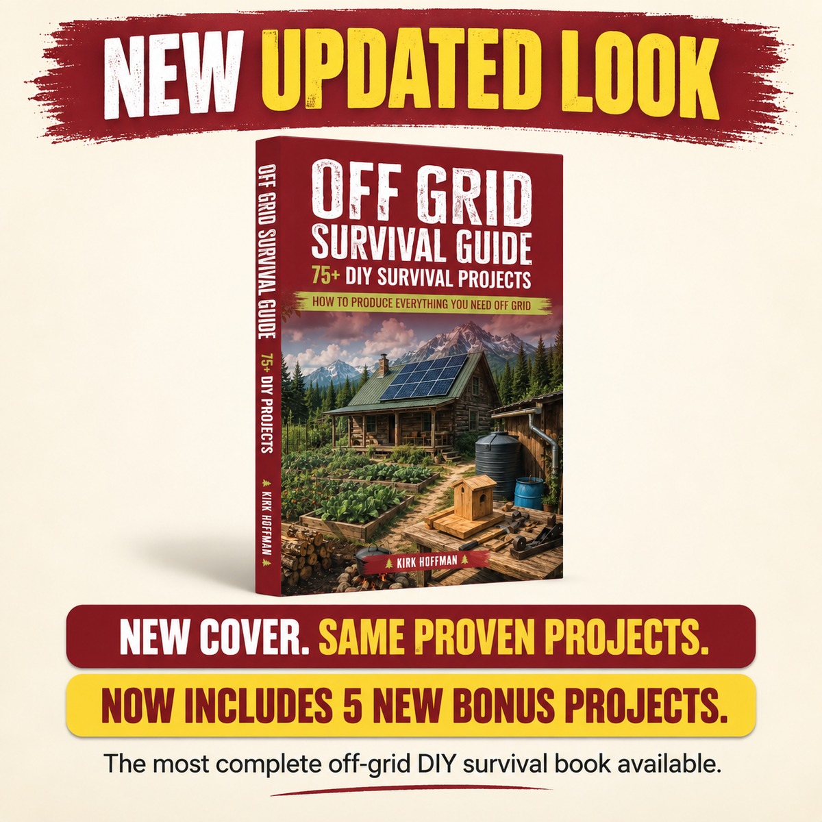 Off Grid Survival 75+ DIY Projects Guide