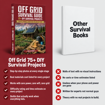 Off Grid Survival 75+ DIY Projects Guide
