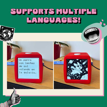 AI Voice-Powered Mini Sticker Maker