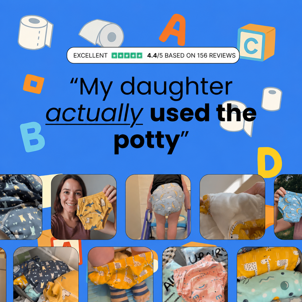 Toddler Potty Training Underwear