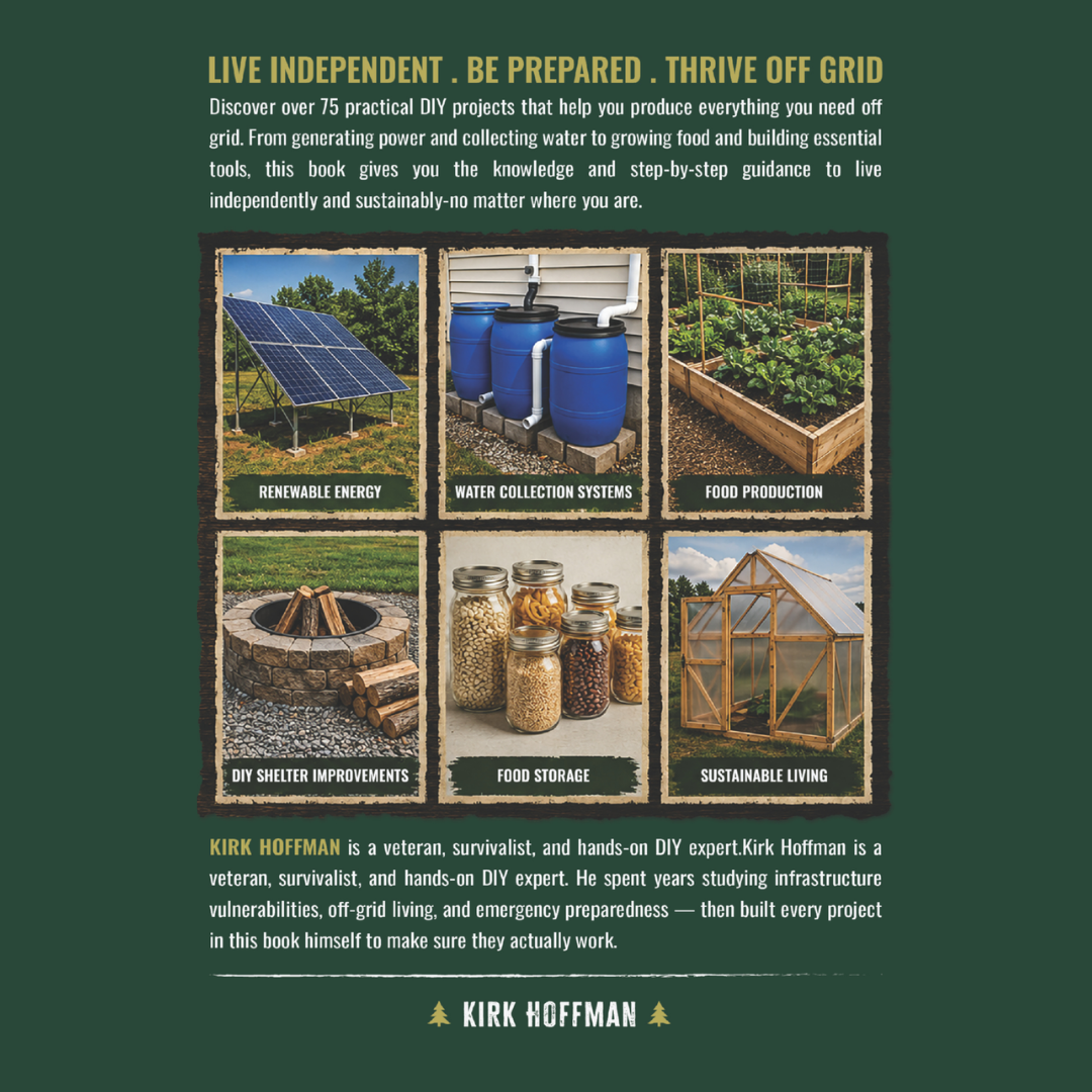 Off Grid DIY Survival 75+ Projects